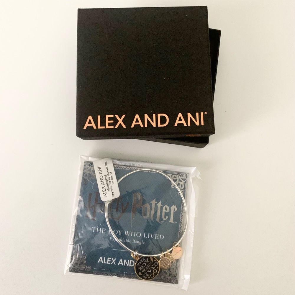 Alex and Ani Harry Potter The Boy Who Lived Bangle Bracelet